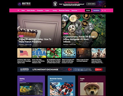 Matrix-News-Website