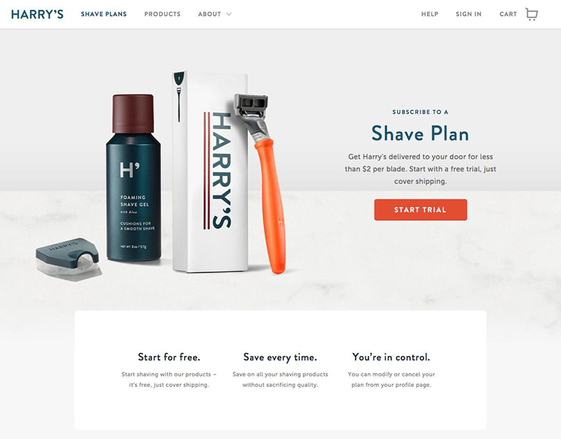 Shave-Razor-website